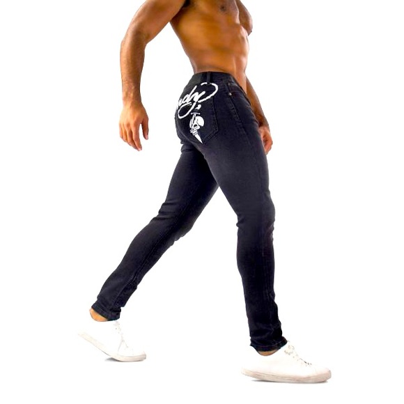 Ed Hardy Other - Ed Hardy Black Jeans with Skull 💀 Graphic